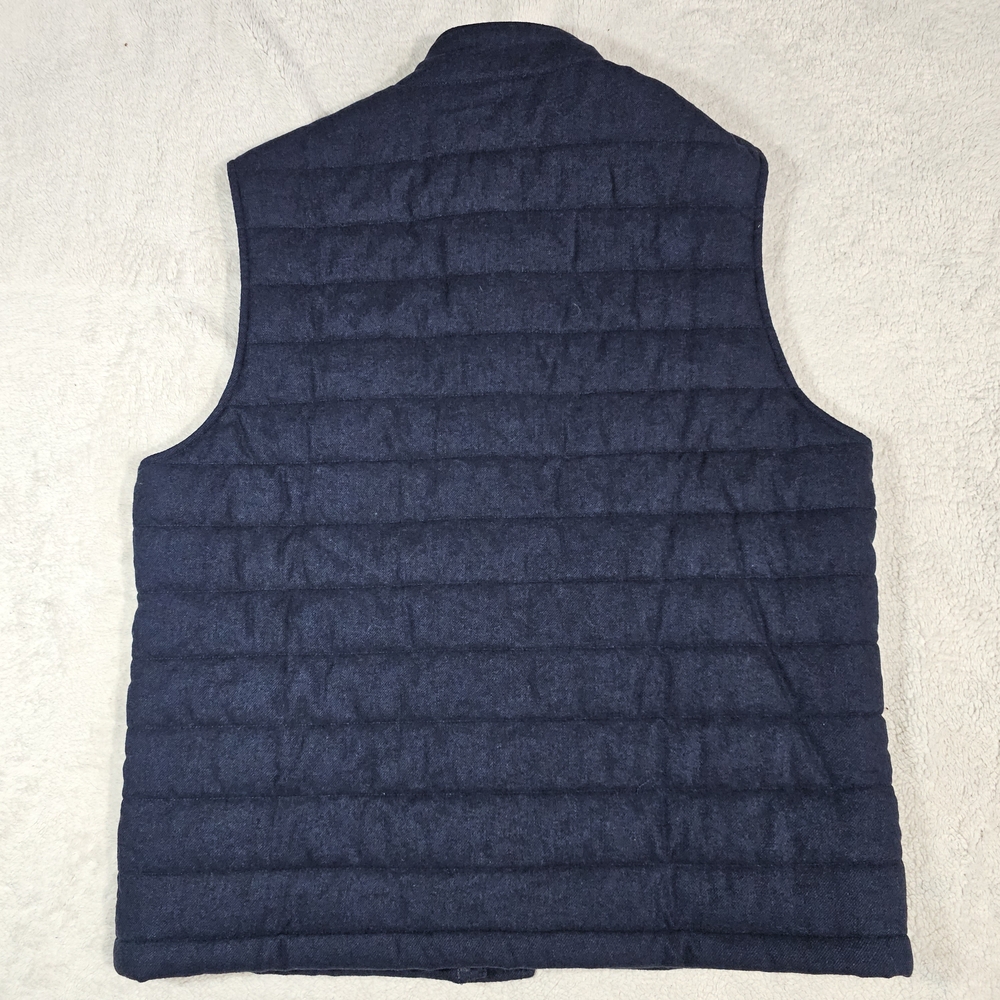 Faherty Teton Valley Vest In Navy Heather  ModeSens - Picture 6 of 11
